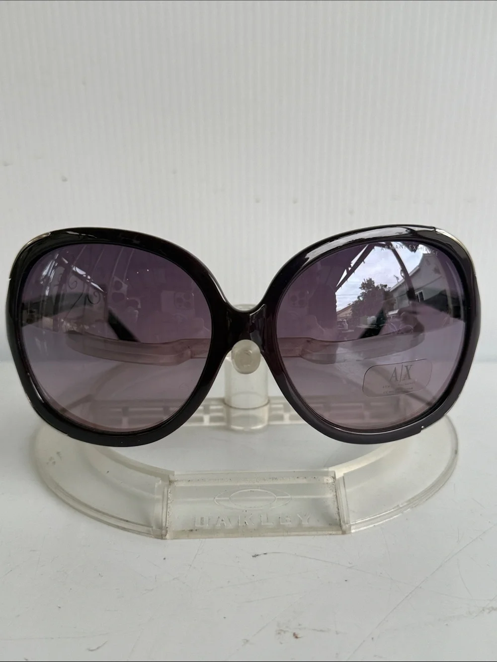 NEW ARMANI EXCHANGE AX102/S Purple Sunglasses NEW WITHOUT TAGS